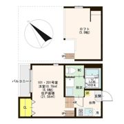 ハーモニーテラス大桐Ⅲの間取り画像