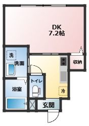 Rutile四ツ井の間取り画像
