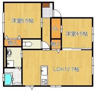 シャーメゾン茶屋の原IIC棟の間取り画像