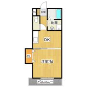 プレジール春日の間取り画像