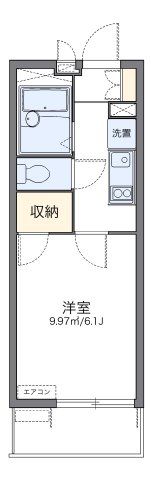 レオパレスシリウスの間取り画像