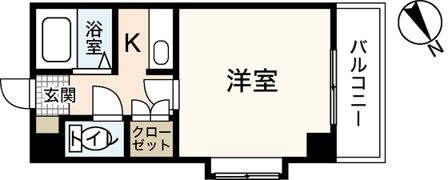 VOGA南観音の間取り画像