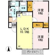Y・サイレントビレッジ久万ノ台 B棟の間取り画像