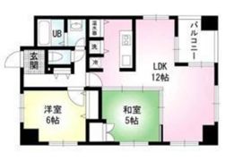 PRISM COURT 平井の間取り画像