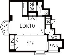 山八第6ビルの間取り画像