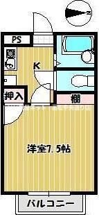 第3興栄ハイツの間取り画像
