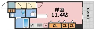 コンフォートレジデンス御堂筋本町の間取り画像