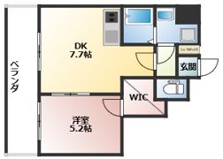 CREST TAPP 新大阪の間取り画像