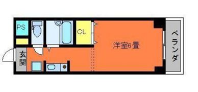 コーポ白石の間取り画像