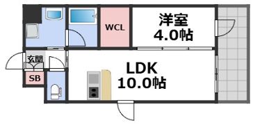グランドゥーエ永和駅前の間取り画像