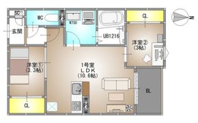 REGALEST住吉の間取り画像