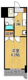 ビブレマンション城野 502号室の間取り画像