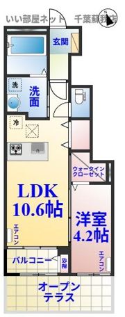 エリティエの間取り画像