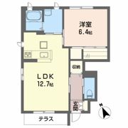 タウンコート筒井 B棟の間取り画像