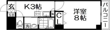 フリーディオ天の川の間取り画像