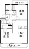 初生パークハイツの間取り画像