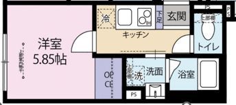 WINDS板橋の間取り画像