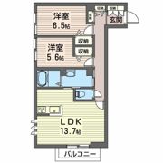 ガーデンコート中根の間取り画像