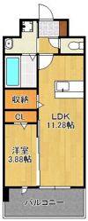LEGEND111の間取り画像