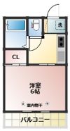 パークプレイス西川原Ⅱ棟の間取り画像