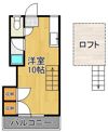 シティベールふれんどA棟の間取り画像