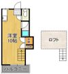 シティベールふれんどA棟の間取り画像
