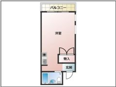 Fitsビル段原南の間取り画像