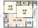 大宮蓑代コーポの間取り画像