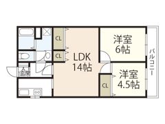 b－residence温品の間取り画像