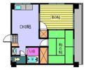 ハイツ南松山の間取り画像