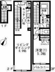 サンハイツもえぎの間取り画像
