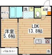 Laviere ESAKAの間取り画像