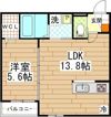 Laviere ESAKAの間取り画像