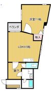 ハイライフ五岳の間取り画像