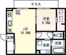 Ribera Square A棟の間取り画像