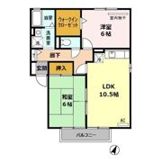 ア・ヴィータ A＆Sの間取り画像