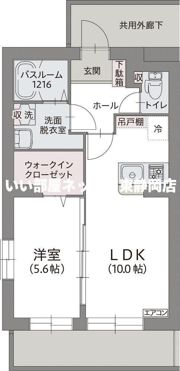 ポンデュガールの間取り画像
