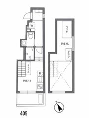 アリカ大森1の間取り画像