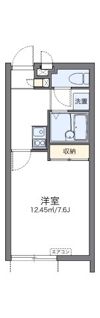 レオパレスなーぐすくGUWAの間取り画像