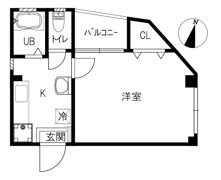メゾンコンフリーの間取り画像
