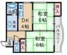 服部サンコーポの間取り画像
