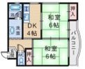 服部サンコーポの間取り画像