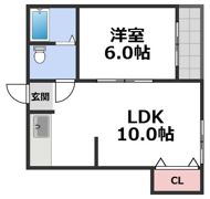 メゾンロータリーの間取り画像
