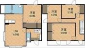 輪厚中央3一棟二戸 貸家(5-6)の間取り画像