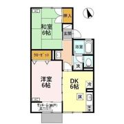 セジュール上小泉 Aの間取り画像