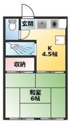 日東住宅二号館の間取り画像