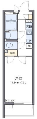 クレイノ城山Ⅲの間取り画像