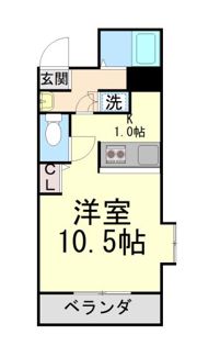 サンロード石橋の間取り画像