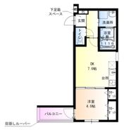 フジパレス住道Ⅲ番館の間取り画像