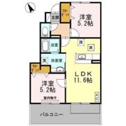 ウイングSHIGENO Ⅰの間取り画像